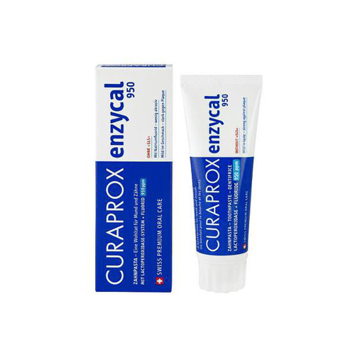 Imagem do produto Enzycal 950 Curaprox Creme Dental Suíço 75G