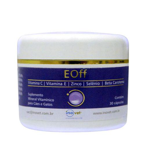 Eoffsuplemento Antioxidante P/ Cães E Gatos C/ 30 Cápsulas Inovet