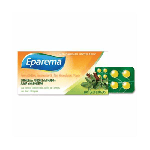 Eparema 20 Drágeas