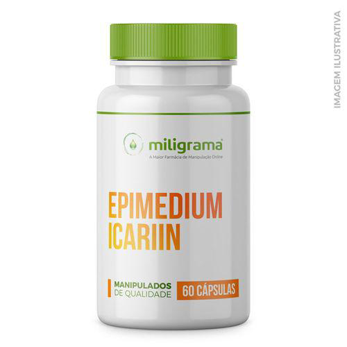 Imagem do produto Epimedium Icariin 500Mg 60 Cápsulas Poderoso Estimulante Sexual