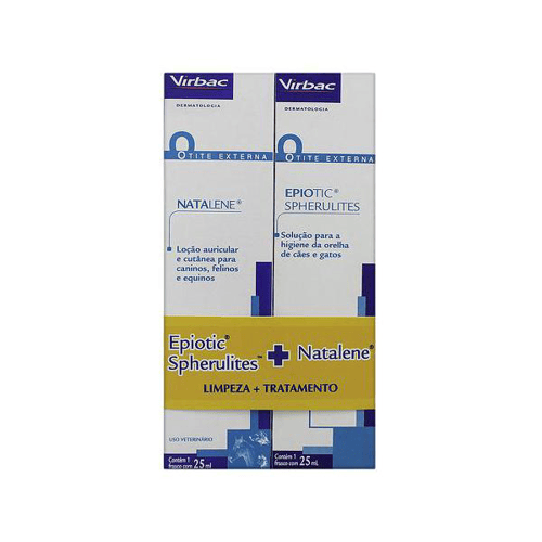 Imagem do produto Epiotic Spherulites + Natalene Uso Veterinário Com 25Ml Cada