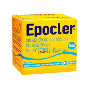Epocler - Ativador Hepatico 10Ml Abacaxi 12Flaconetes