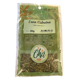 Imagem do produto Erva Cidreira Melissa Officinalis Chá Com Chá Em Folhas 30Gr