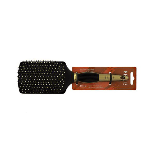 Imagem do produto Escova Belliz Black E Gold Raquete