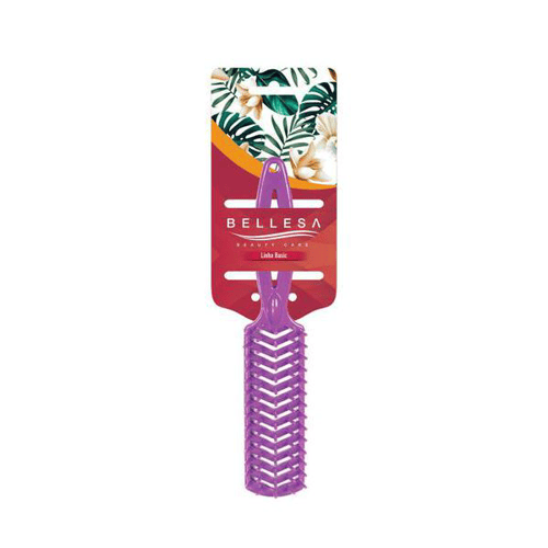 Escova De Cabelo Bellesa Flex Reta Linha Basic
