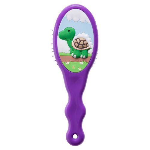 Escova De Cabelo Marco Boni Infantil Tartaruga Cores Sortidas