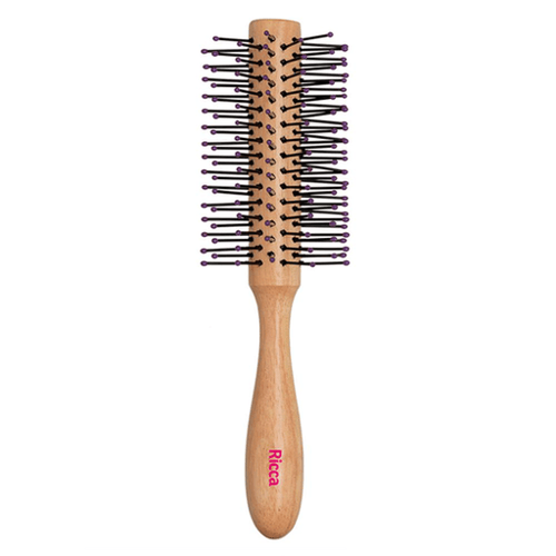 Imagem do produto Escova De Cabelo Meia Lua Pinos Nylon Ricca