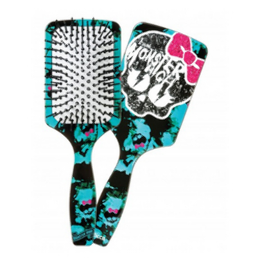 Imagem do produto Escova De Cabelo Ricca Monster High Raquete Skullette Ref1182