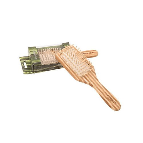 Imagem do produto Escova De Cabelos Antifrizz Bambu Quadrada Orgnica