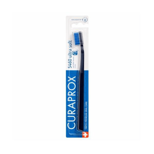 Escova De Dente Curaprox Ultra Soft Cs5460b Azul Escuro Macia Com 1 Unidade