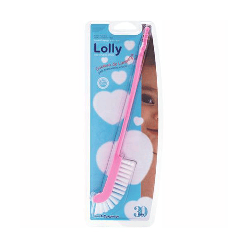 Escova De Limpeza Lolly Baby R708001 Rosa