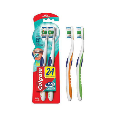 Imagem do produto Escova Dental - 360 L2p1 Macia