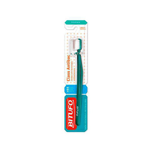 Escova Dental Bitufo Class Antibac Extra Macia