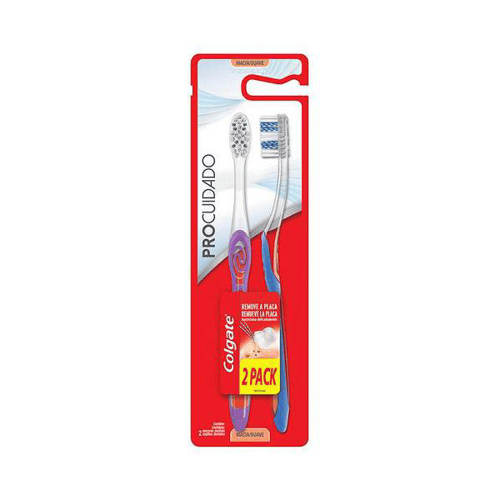 Imagem do produto Escova Dental Colgate Pro Cuidado Com 2 Unidades