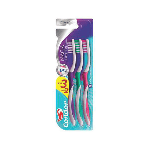 Imagem do produto Escova Dental Condor Dynamic Ref.81060 Lv3 Pg2