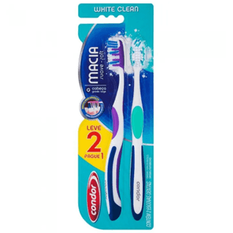 Escova Dental Condor White Clean Macia Leve 2 Pague 1
