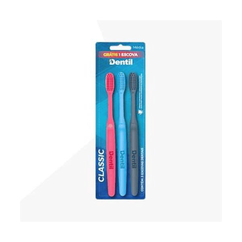 Imagem do produto Escova Dental Dentil Classic Macia Cora