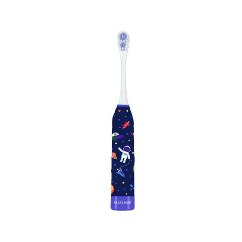 Imagem do produto Escova Dental Elétrica Infantil Health Pro Multilaser Astronauta Hc169 1 Unidade