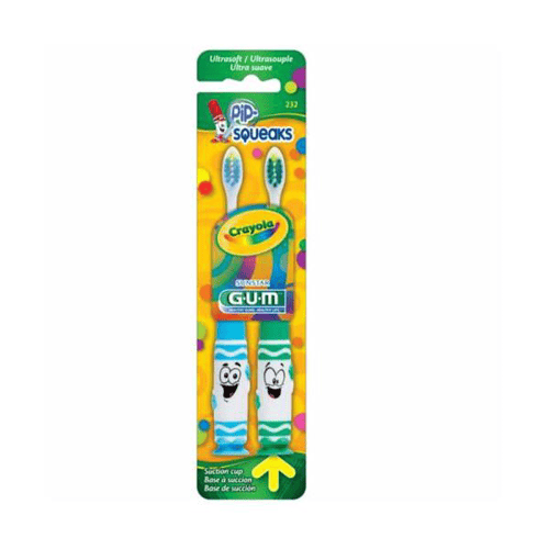 Imagem do produto Escova Dental Gum Crayola Pipsqueaks Ultrasoft 2 A 5 Anos