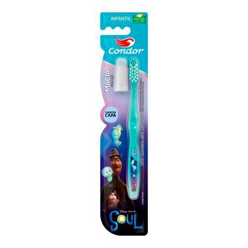 escova dental infantil condor puxar sortidas 1 unidade