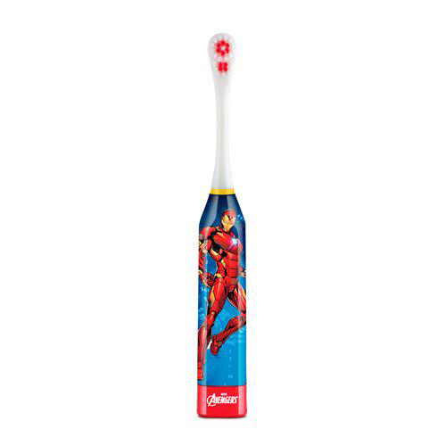 Imagem do produto Escova Dental Infantil Elétrica Homem De Ferro Kids Health Pró Hc088 Multilaser