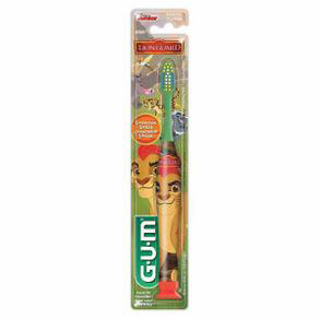 Imagem do produto Escova Dental Infantil Gum Guarda Do Leão Suave Macia Cores E Personagens Sortidos Com 1 Unidade