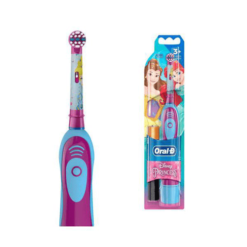 Imagem do produto Escova Dental Infantil Oralb Disney Princess Cores Sortidas + 2 Pilhas Aa