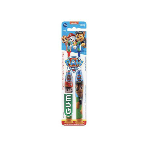 Escova Dental Infantil Patrulha Canina Gum 2 Unidades