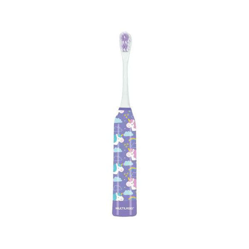 Imagem do produto Escova Dental Infantil Unicórnio Kids Health Pro Multilaser Com 1 Refil Hc081