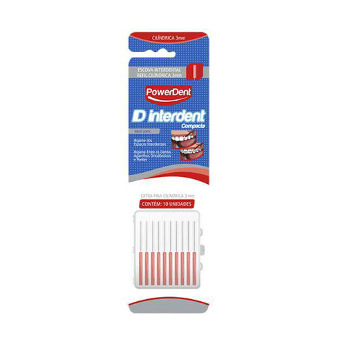 Imagem do produto Escova Dental Interdental Powerdent Extra Fino Com 1 Unidade