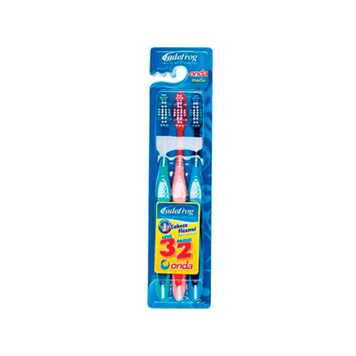 Imagem do produto Escova Dental Jadefrog Onda Macia Leve 3 Pague 2