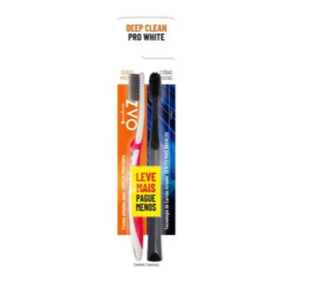 Imagem do produto Escova Dental Oaz Kit Deep Clean + Pro White - Kit Com 2 Unidades - Leve Mais Pague Menos