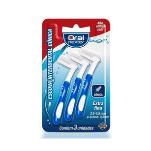 Imagem do produto Escova Dental Oral Nexter Kit Interdental+Con Macia