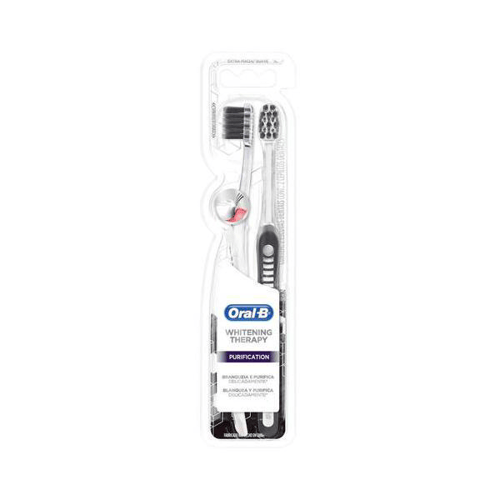 Imagem do produto Escova Dental Oralb Whitening Theraphy Purification 2 Unidades