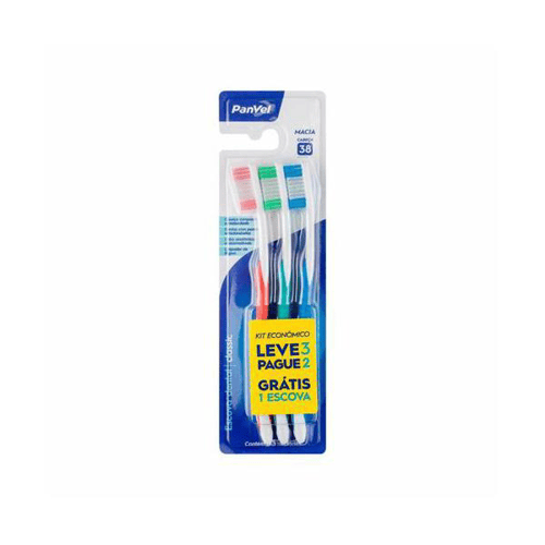 Imagem do produto Escova Dental Panvel Classic Leve 3 Pague 2 Panvel Farmácias