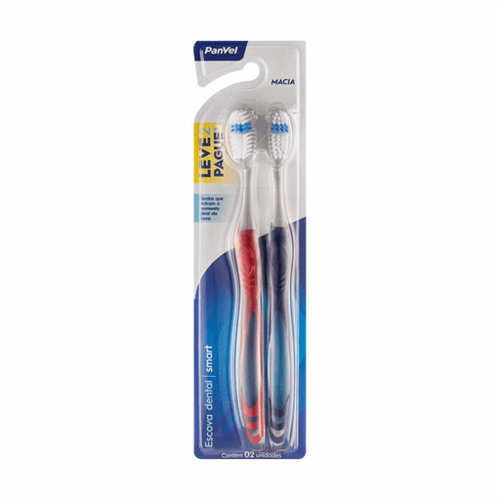 Imagem do produto Escova Dental Panvel Oral System Smart Leve 2 Pague 1 Macia