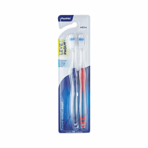 Imagem do produto Escova Dental Panvel Oral System Smart Leve 2 Pague 1 Media