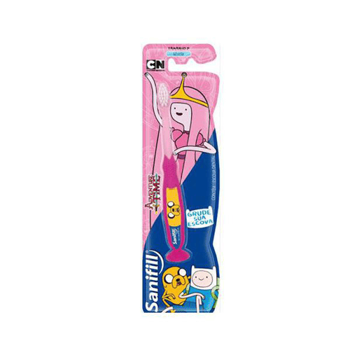 Escova Dental Sanifill Kids Ventosa Macia 1 Unidade