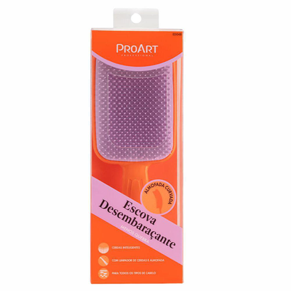 Escova Desembaraçante Laranja E Lavanda