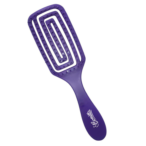 Escova Flex Wety Raquete Média Verde Ref 666Bt