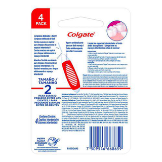 Imagem do produto Escova Interdental Colgate Com 4 Unidades