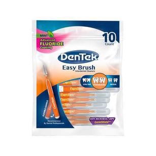 Escova Interdental Dentek Easy Brush Padrão Com 10 Unidades