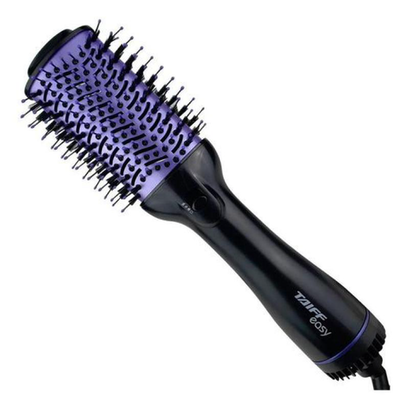 Imagem do produto Escova Oval Secadora, Modeladora E Volumizadora Easy Lilás Taiff 127V