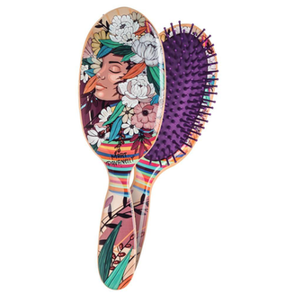 Imagem do produto Escova Para Cabelo Belliz Florescer Oval
