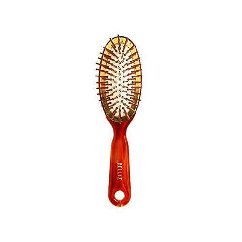 Imagem do produto Escova - Prada Oval Pequena Tartaruga - Contém 1 Unidade. Belliz