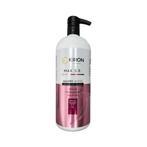 Imagem do produto Escova Progressiva Quiabo Gloss Redução De Volume Max S.e. Kiron 1L