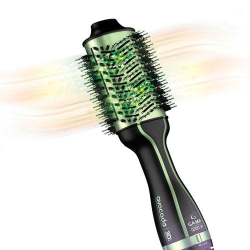 Escova Secadora E Modeladora Gama Italy Avocado 3D  Bivolt