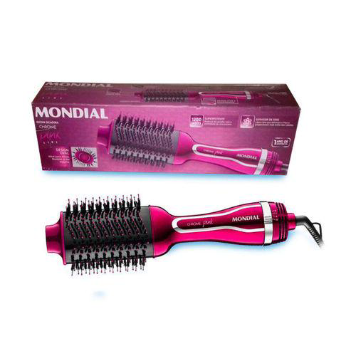 Imagem do produto Escova Secadora E Modeladora Mondial Ceramic Ions 1200W De Potência 110V