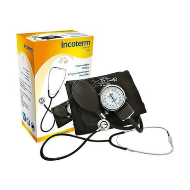 Imagem do produto Esfigmomanometro Aneroide E Estetoscopio Clinico, Ks29801.01 Incote