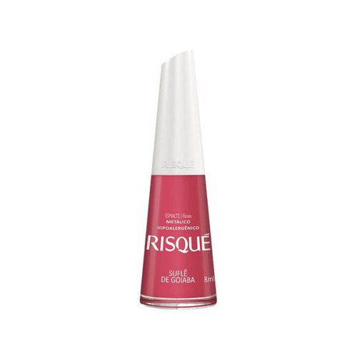 Imagem do produto Esmalte Risqué Metálico Suflê De Goiaba 8Ml